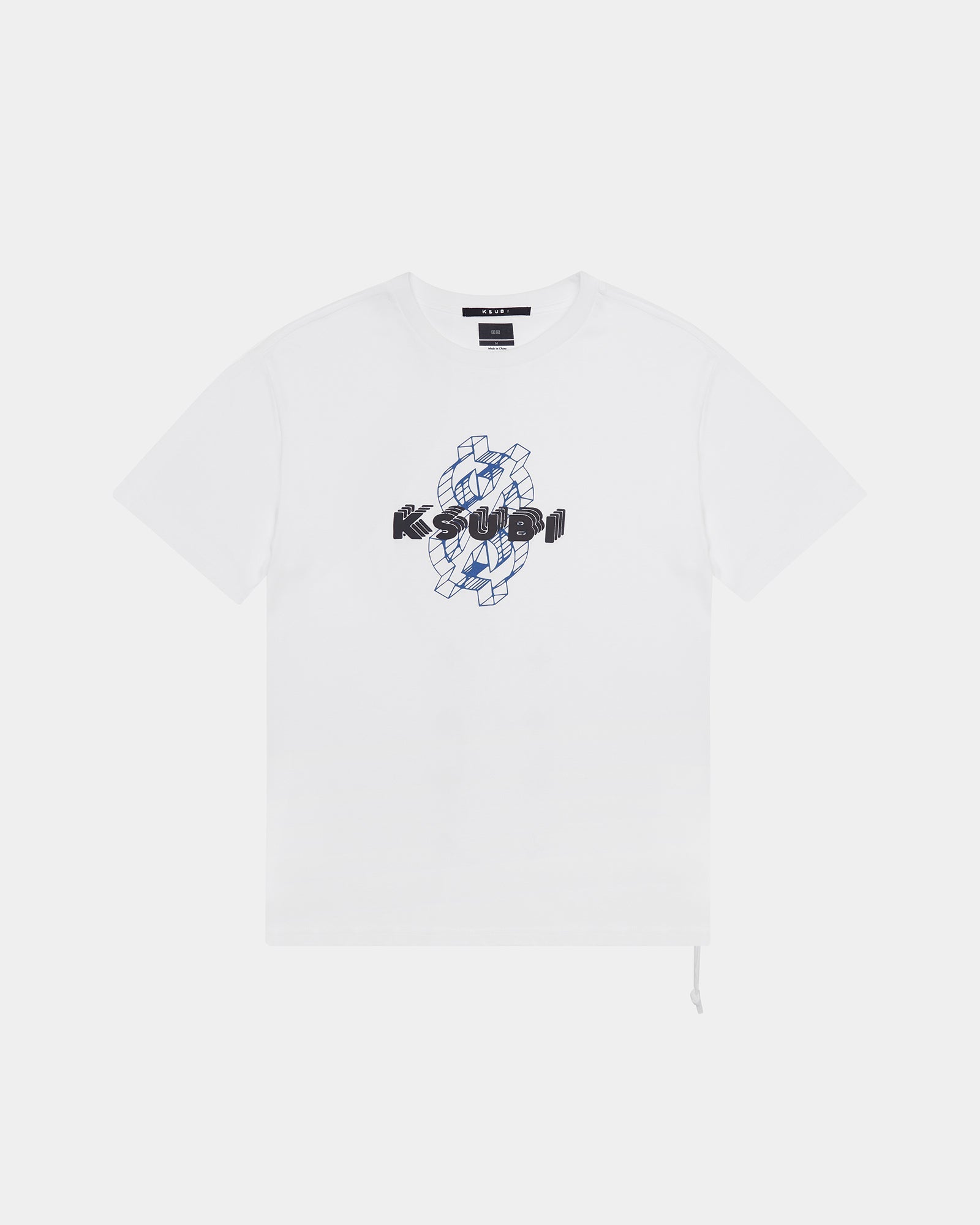 HOLOGRAPH BIGGIE SS TEE TRU WHITE