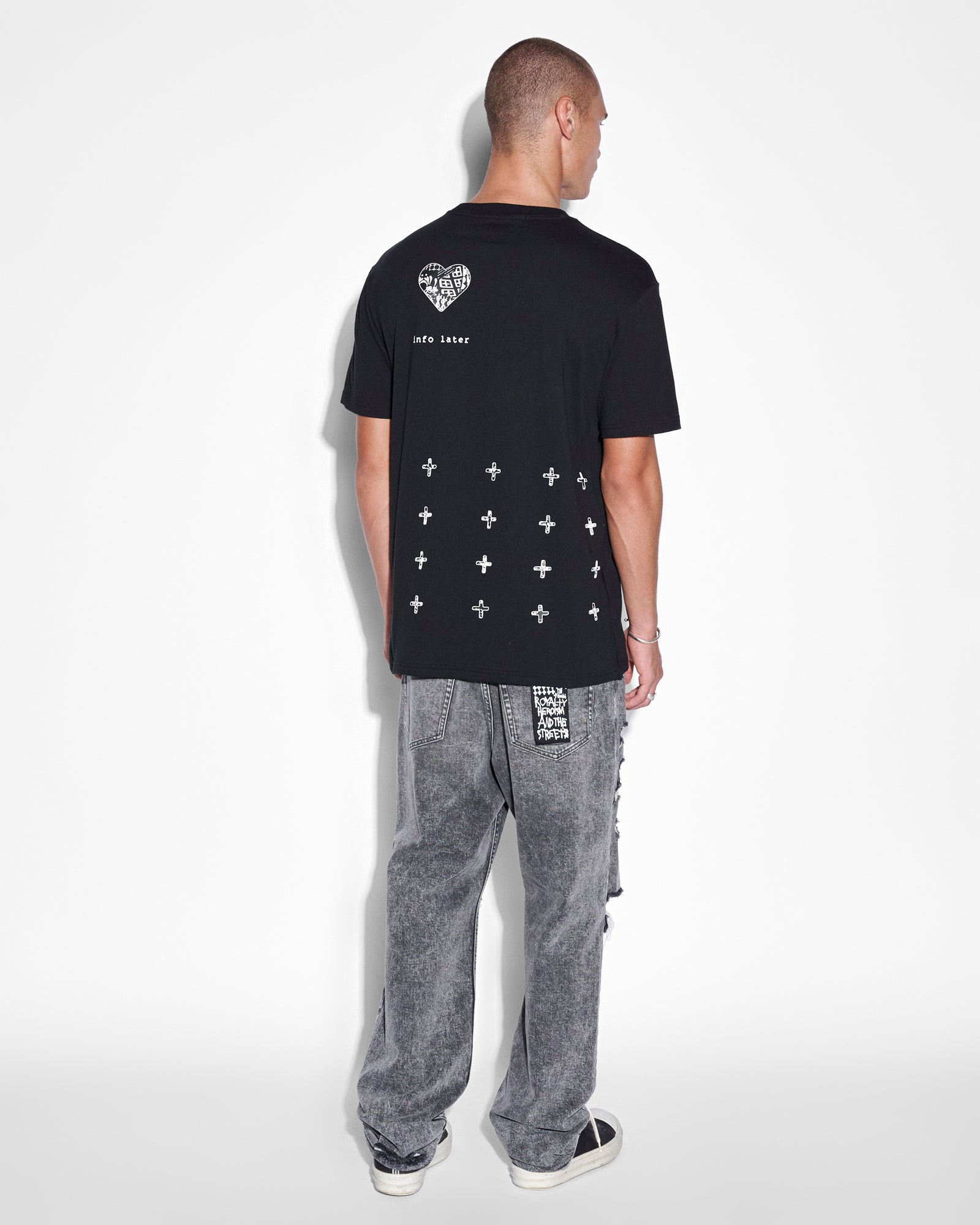 IKONIK KASH SS TEE JET BLACK