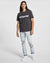 MENS  EKSTACY KASH SS TEE FADED BLAC REGULAR TEES