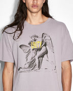 Mens Lovesik Biggie Ss Tee Silt Oversized Tees - Grey