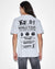 MENS  PASTE UP BIGGIE SS TEE MOON OVERSIZED TEES