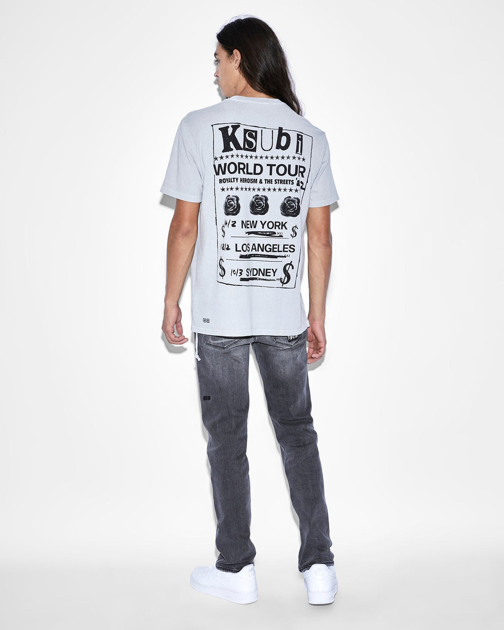 MENS PASTE UP BIGGIE SS TEE MOON TEES