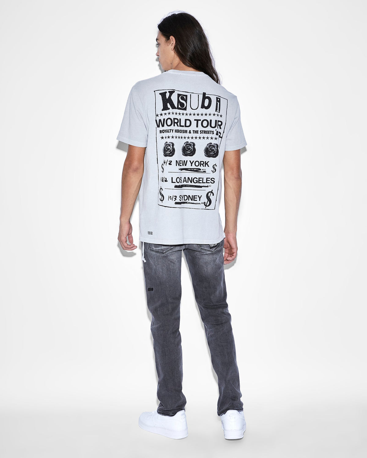 MENS PASTE UP BIGGIE SS TEE MOON TEES