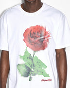 MENS PIXEL BIGGIE SS TEE TRU WHITE TEES