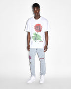 MENS PIXEL BIGGIE SS TEE TRU WHITE TEES