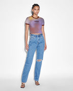 WOMENS REFRACT SOTT SS BABY TEE EUPHORIA TEES