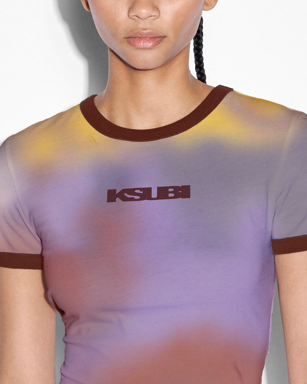 WOMENS REFRACT SOTT SS BABY TEE EUPHORIA TEES