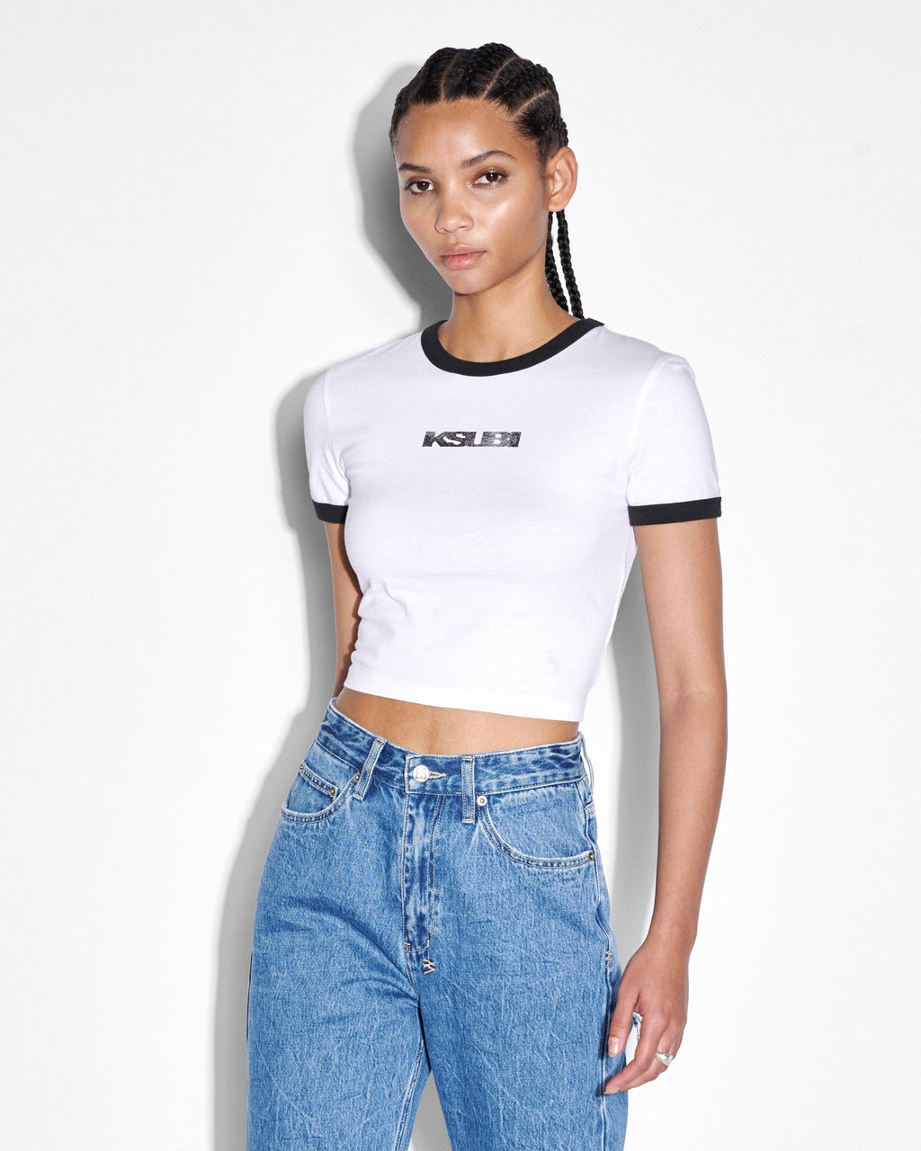 WOMENS SOTT BABY SS TEE WHITE TEES