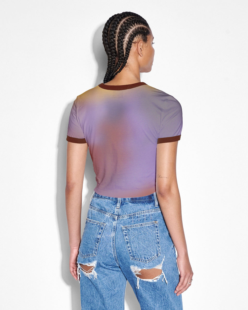 WOMENS REFRACT SOTT SS BABY TEE EUPHORIA TEES