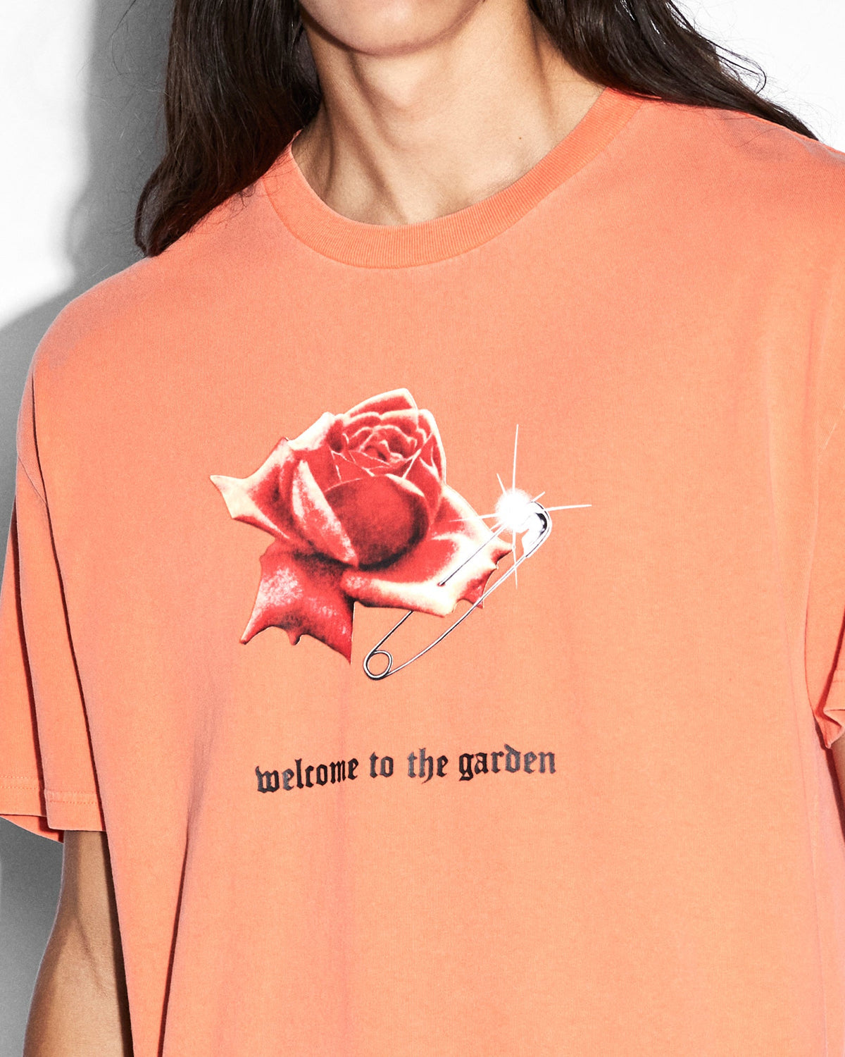 ROSE GARDEN BIGGIE SS TEE FIREBALL