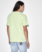 Mens Ticket Kash Ss Tee Acid Regular Tees - Green