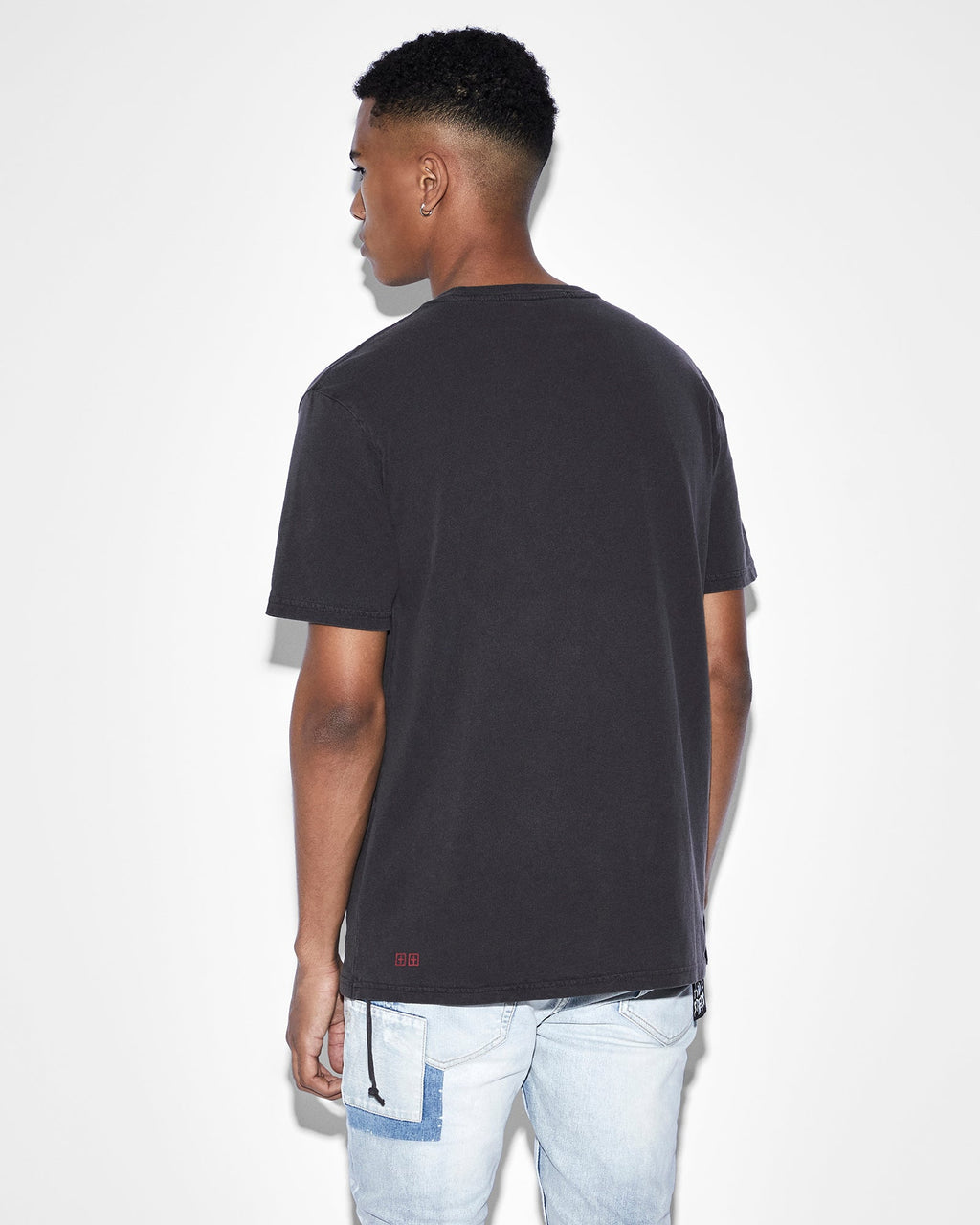 MENS TOUR BIGGIE SS TEE FADED BLACK TEES