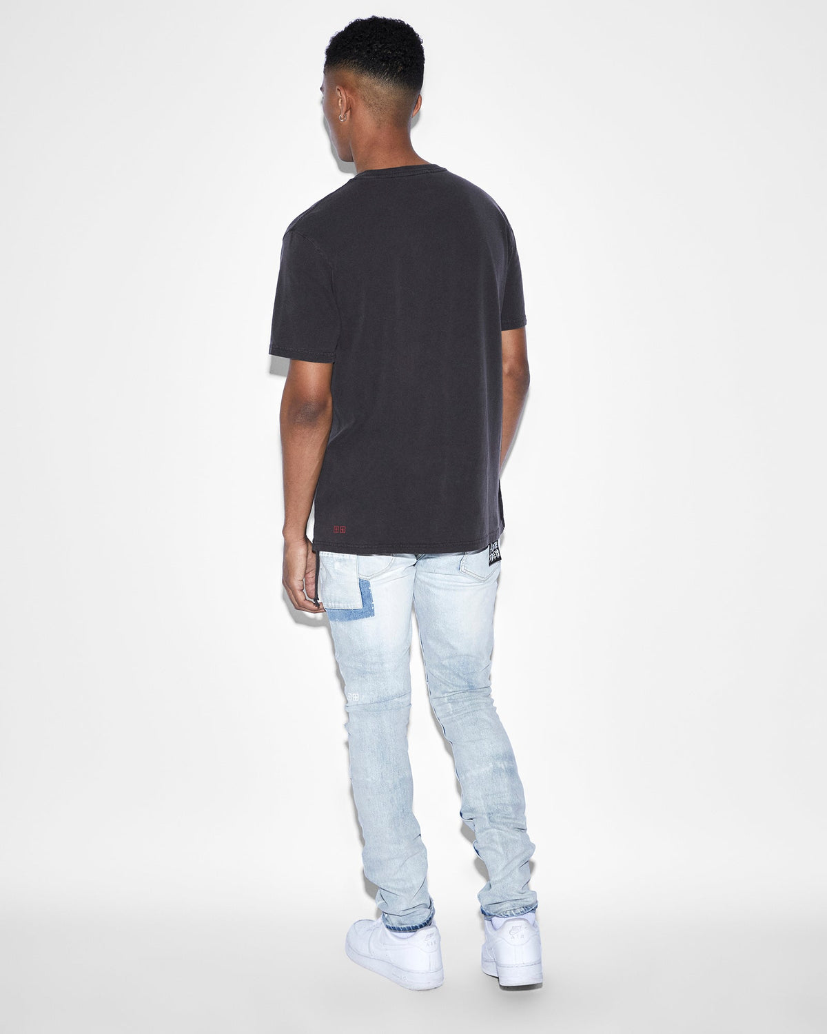 MENS TOUR BIGGIE SS TEE FADED BLACK TEES