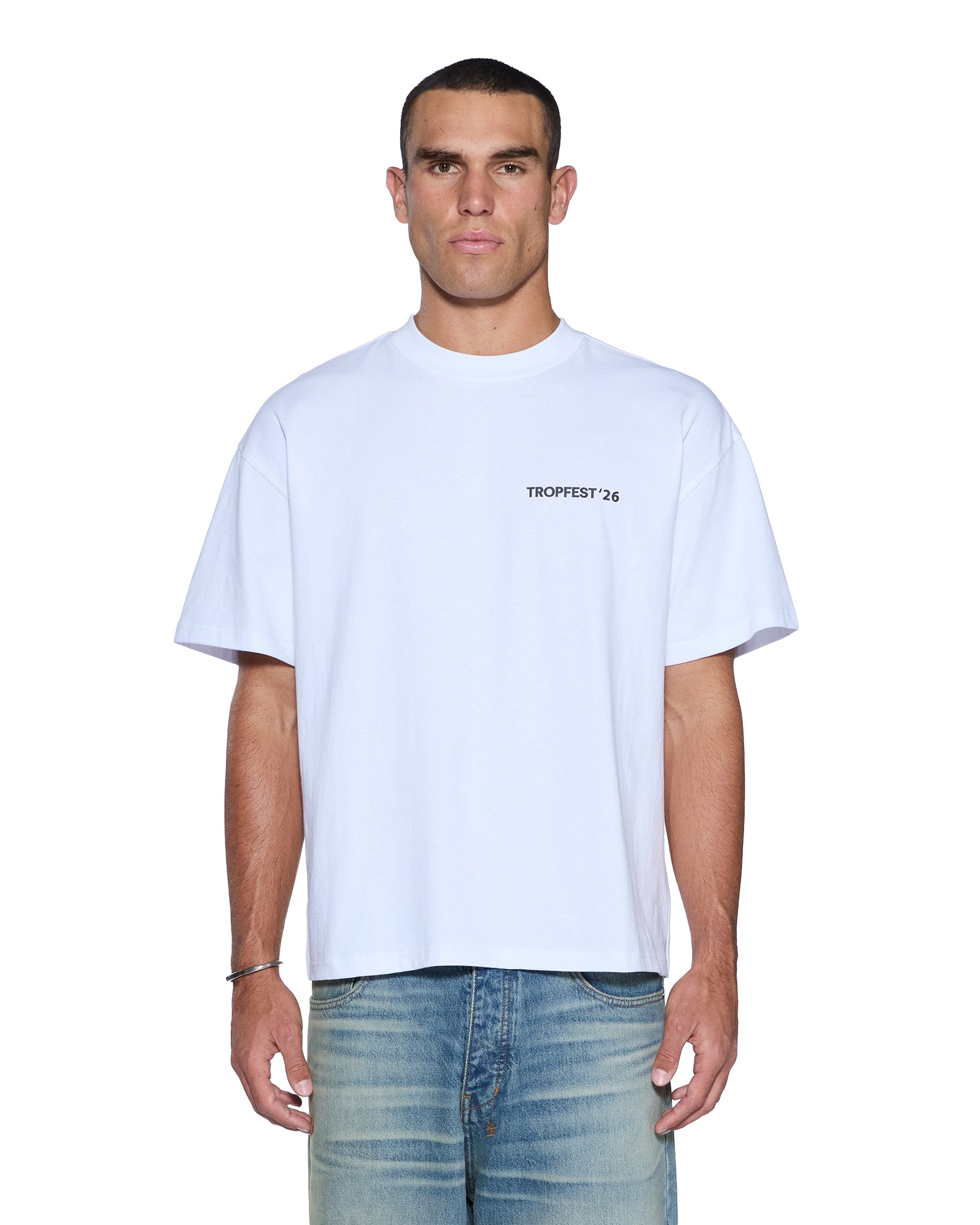 MENS DIRECTOR EKCESS SS TEE TRU WHITE TEES
