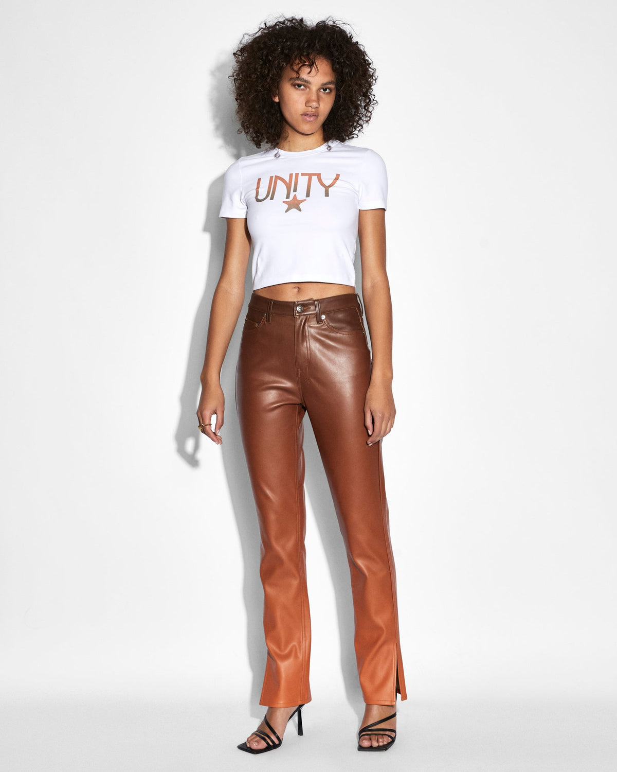 WOMENS UNITY STAR BABY SS TEE WHITE TEES