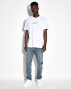 Mens Wolfgang 3rd Degree Tapered Denim Jeans - Denim
