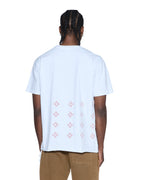 MENS 4X4 PAISE BIGGIE SS TEE WHITE RED TEES