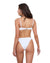 WOMENS  OFF-DUTY BIKINI WHITE RIB REGULAR BIKINI