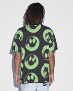 MENS HAPPY BIGGIE SS TEE BLACK TEES