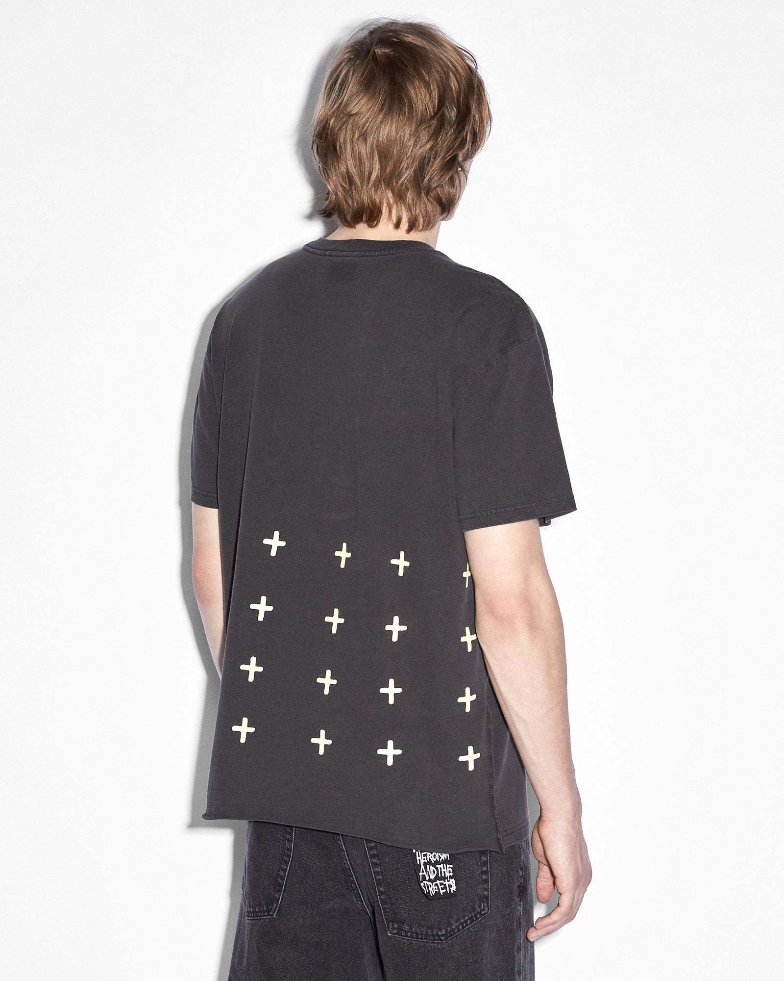 FLIGHT BIGGIE SS TEE FADED BLACK