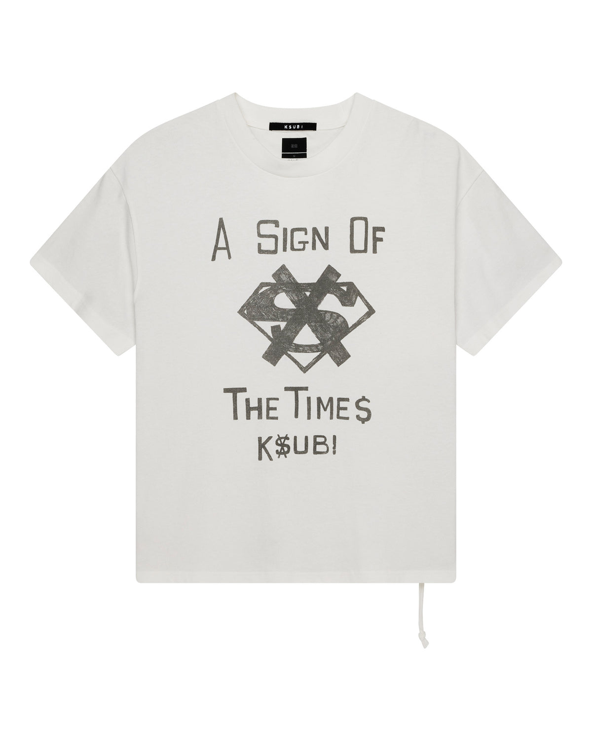 THE SIGN EKCESS SS TEE ANTIQUE WHITE