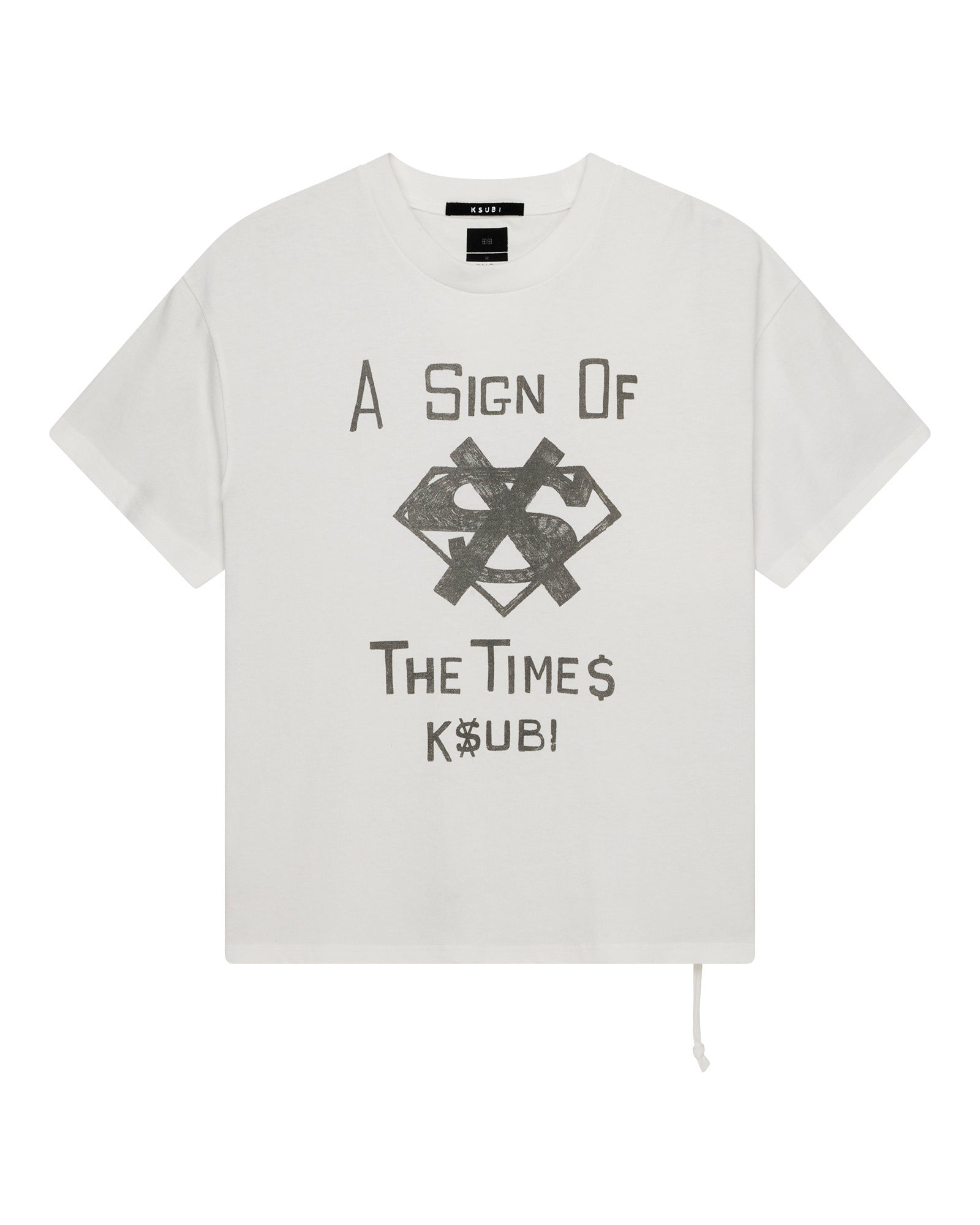 THE SIGN EKCESS SS TEE ANTIQUE WHITE