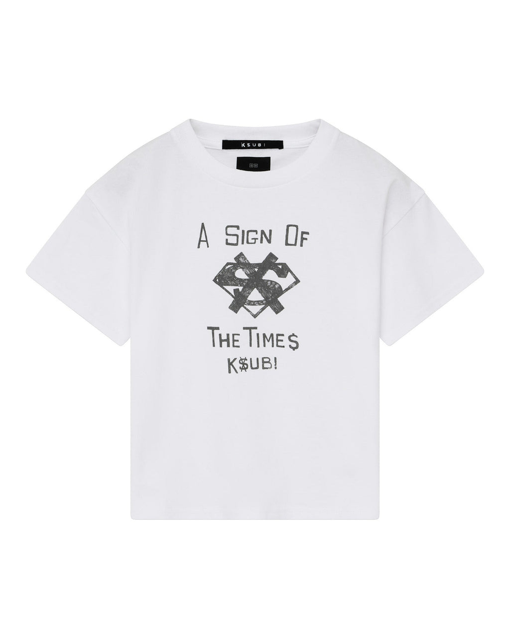 KIDS THE SIGN LIL BIGGIE SS TEE WHITE TEES