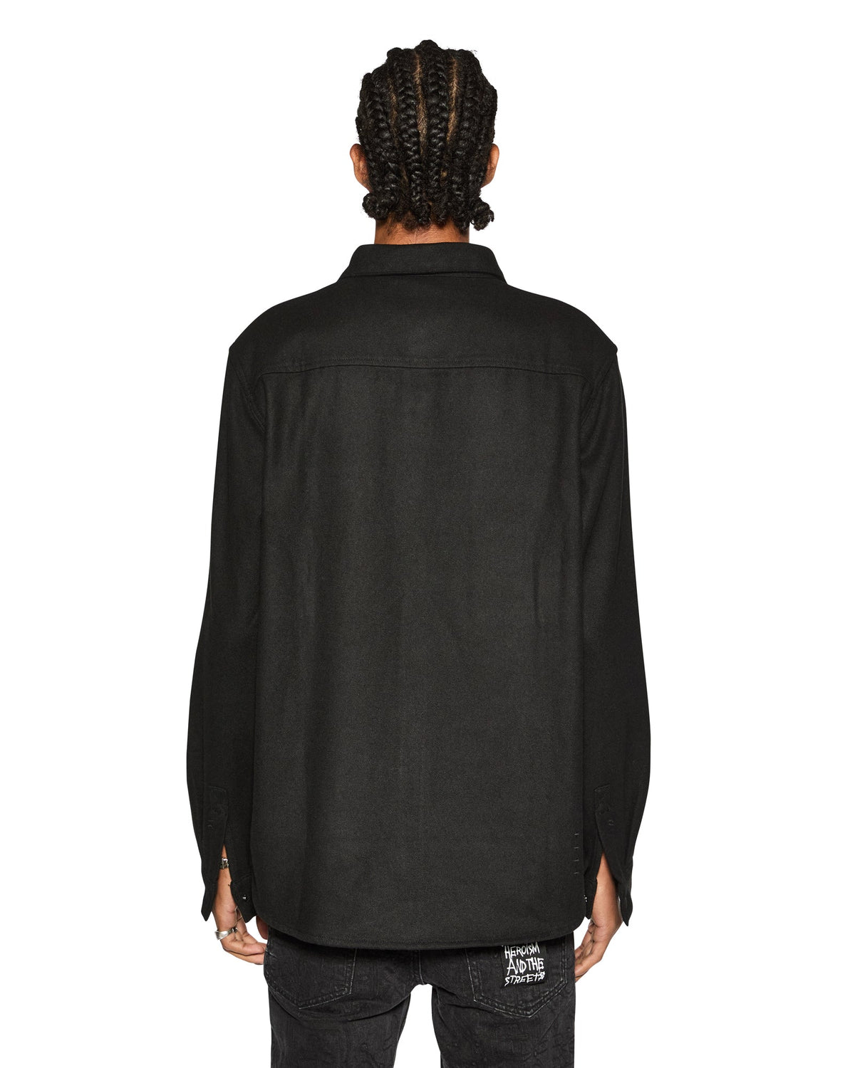 Mens 1999 Snakebite Ls Shirt Black Regular Shirts - Black