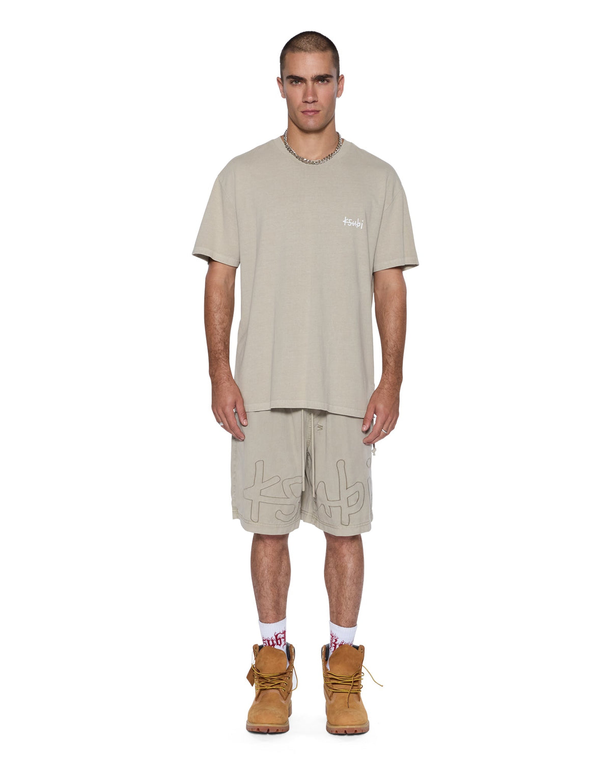 MENS ALLDAY BIGGIE SS TEE TERRA TEES