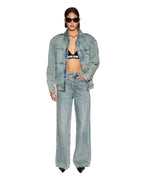 WOMENS DETACHED JEAN YOUTH DENIM JEANS