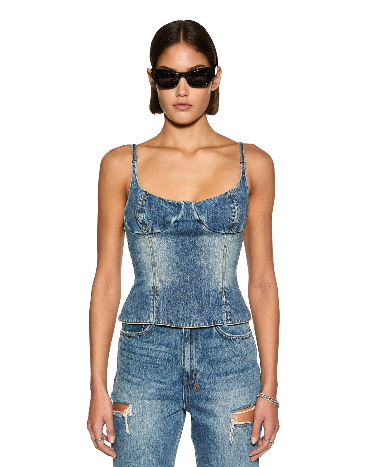 WOMENS ATHENA BUSTIER AGED FASHION TOPS