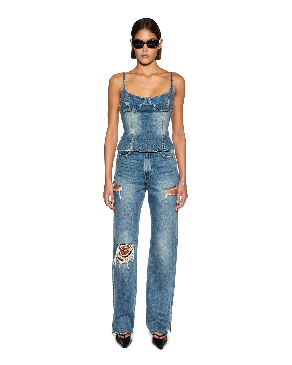 WOMENS ATHENA BUSTIER AGED FASHION TOPS