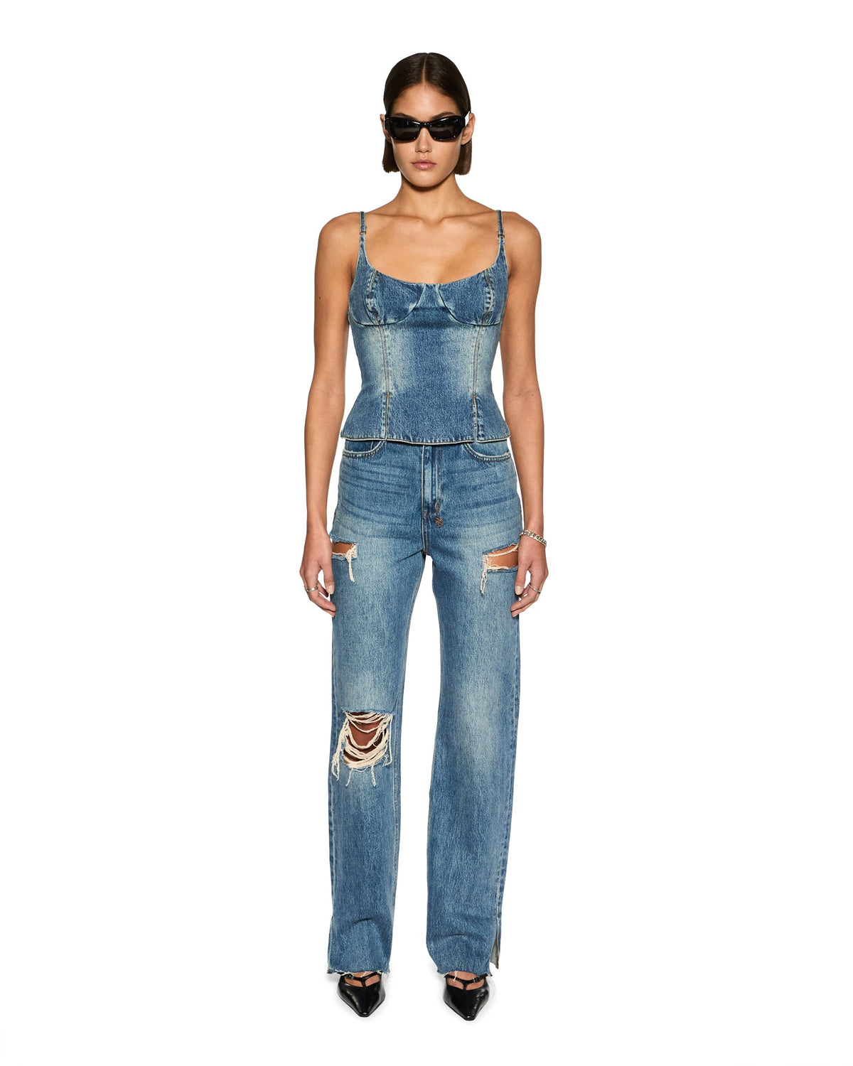 WOMENS ATHENA BUSTIER AGED FASHION TOPS