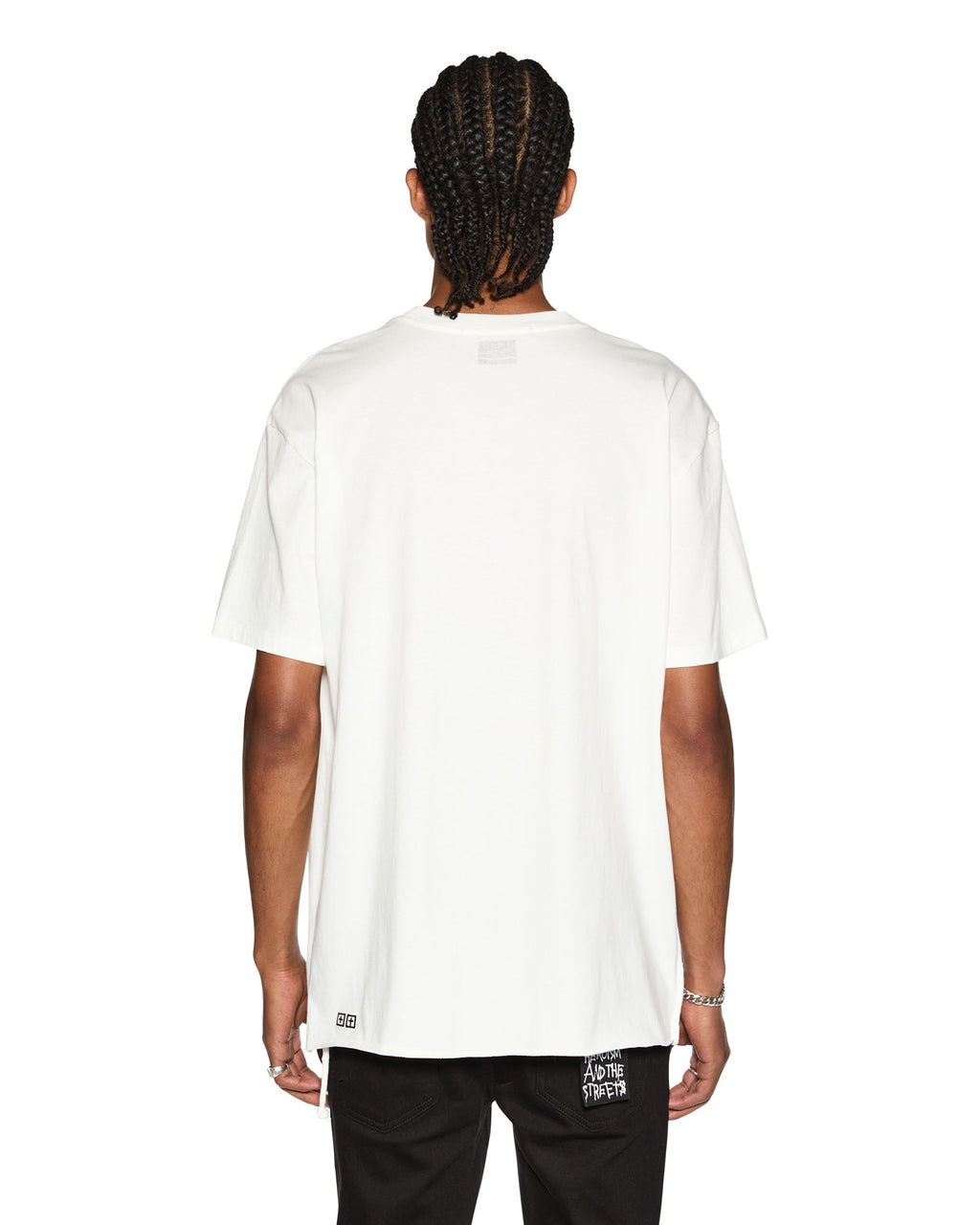 MENS BIGGIE SS TEE WORN IN WHITE TEES