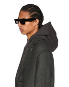 Mens Battery Coat Herringbone Regular Jackets - Grey