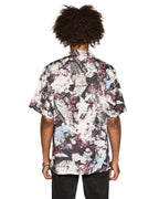Mens Chop Up Resort Ss Shirt Multi Regular Shirts - Multi Colour
