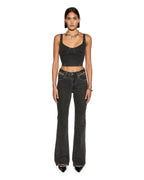 WOMENS SOHO PIERCED SHADOW DENIM JEANS