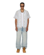 Mens Eternity Ekcess Resort Ss Shirt Oversized Shirts - Blue