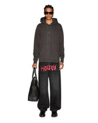 MENS MAXX SABBATH BLACK DENIM JEANS