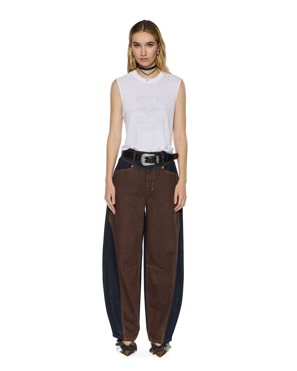 BARREL JEAN ORIGINAL SPLICED