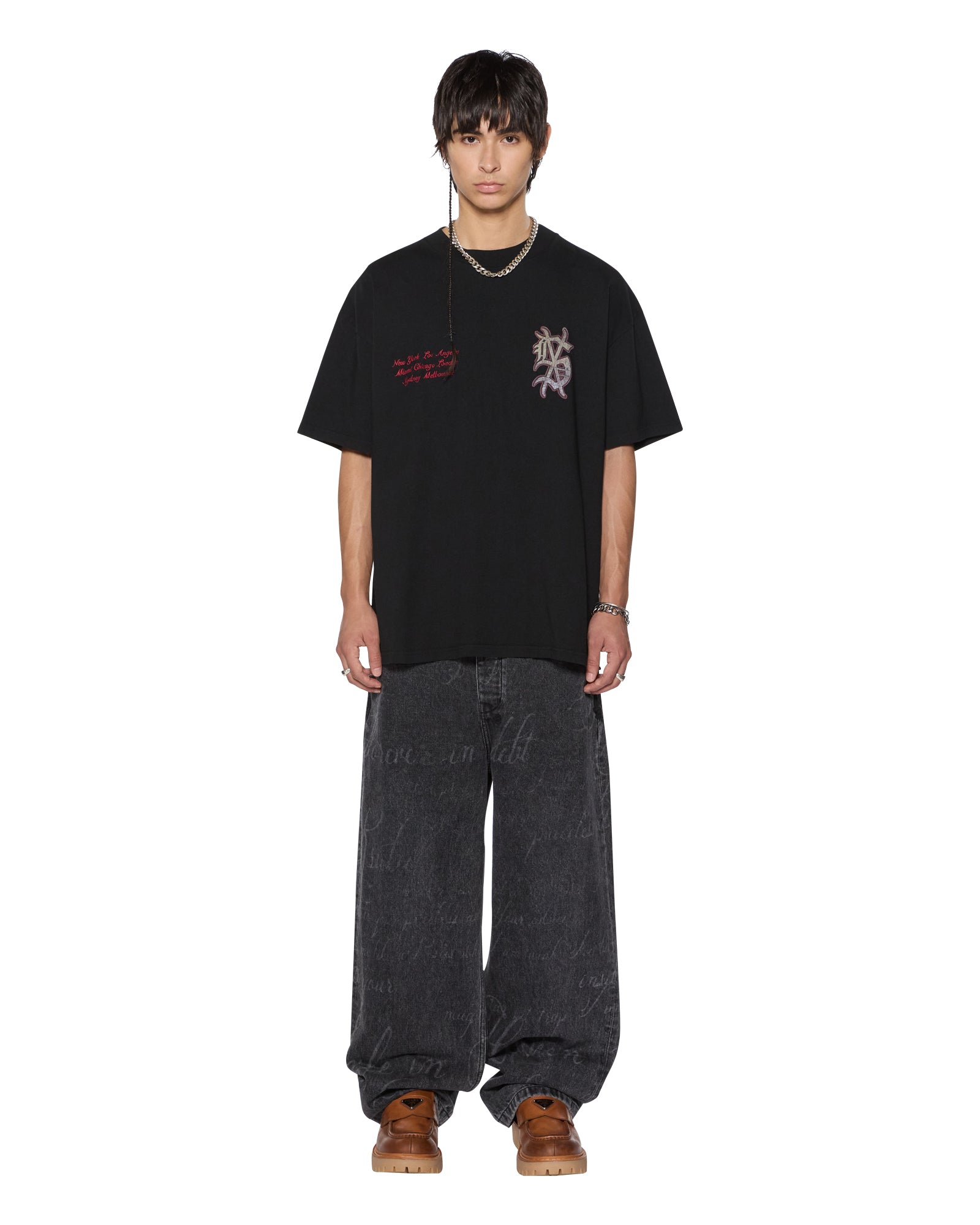 PLAYOFF EKCESS SS TEE JET BLACK