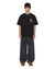 MENS  MAXX BLACK ROKK KURSED BAGGY DENIM JEANS