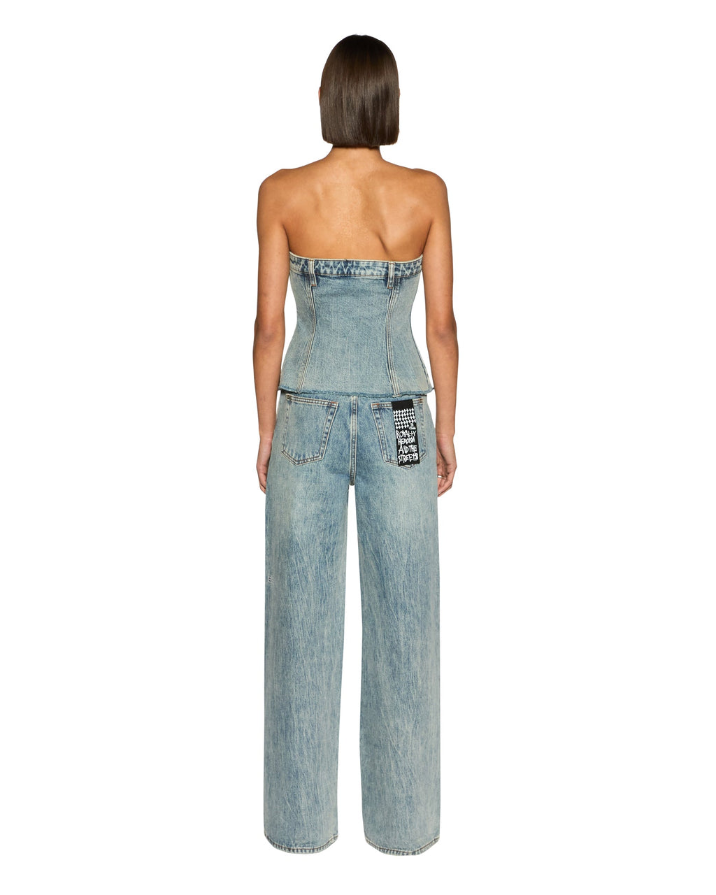 WOMENS RETRO BUSTIER YOUTH FASHION TOPS