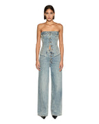 WOMENS RETRO BUSTIER YOUTH FASHION TOPS