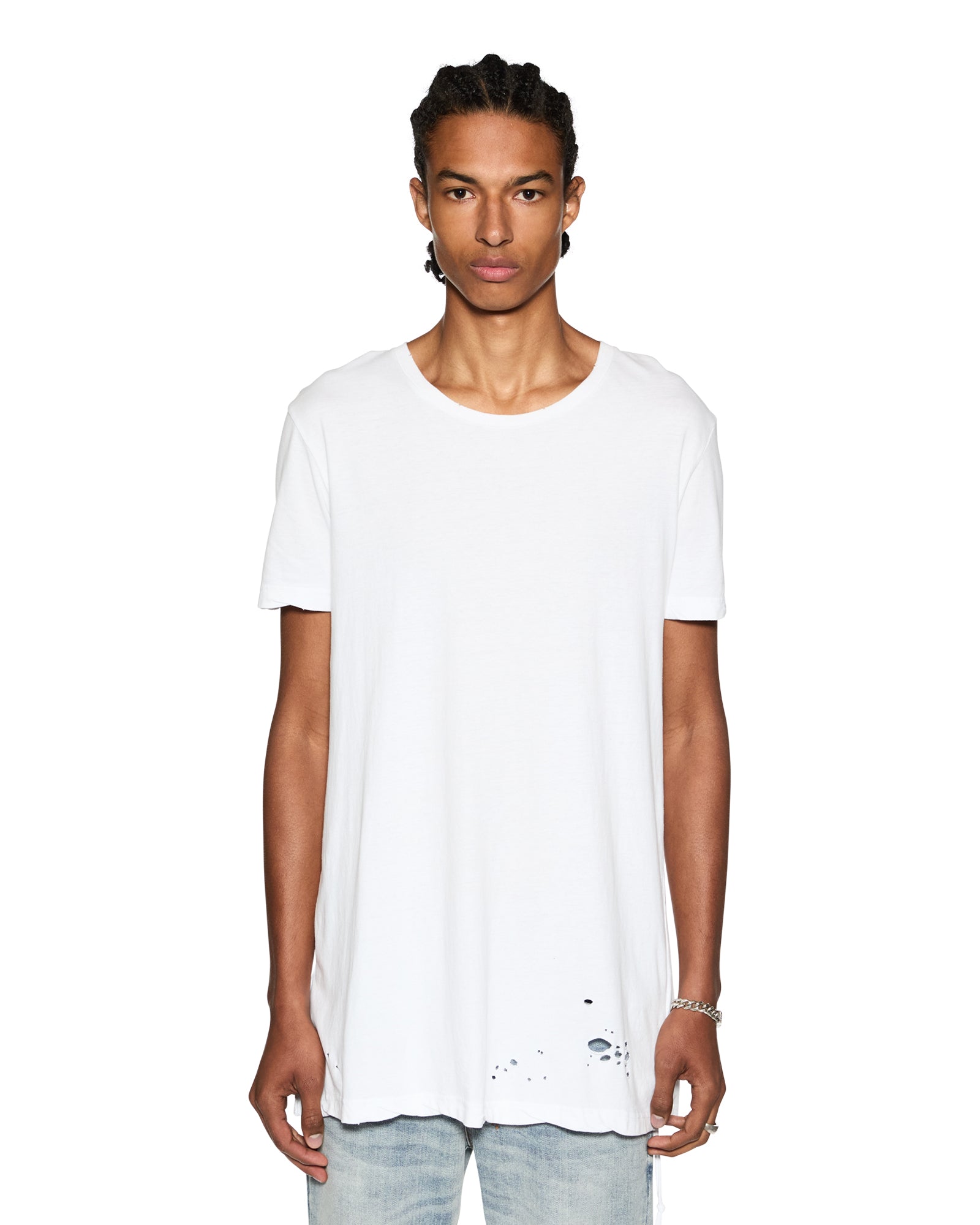 MENS SIOUX SS TEE WHITE TEES