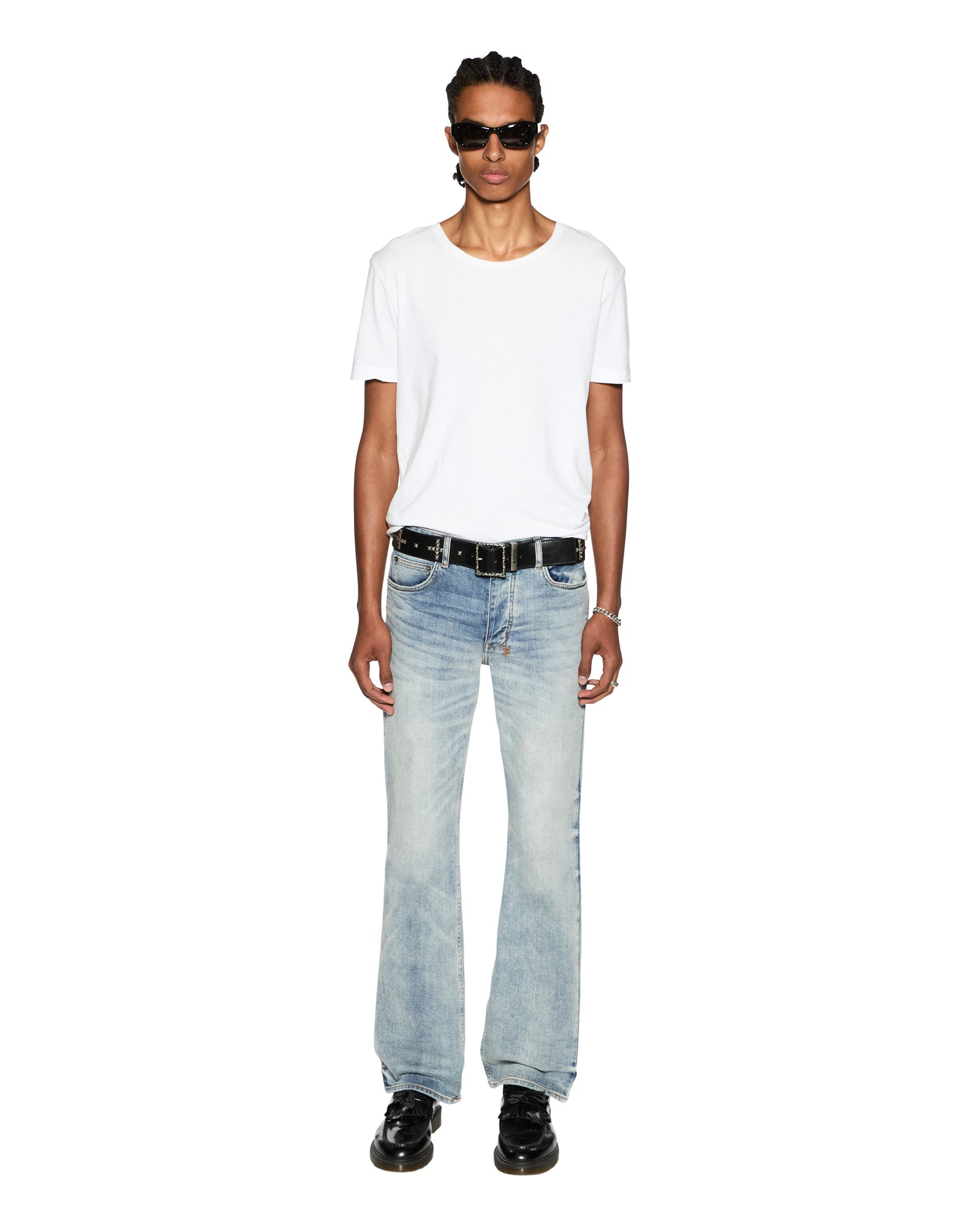 MENS SIOUX SS TEE WHITE TEES
