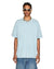 MENS  SOTT EKCESS SS TEE ICE BLUE OVERSIZED TEES