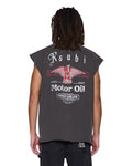 TRUCKSTOP EKCESS CUTOFF FADED BLACK