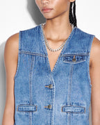 WOMENS VAGABOND WAISTCOAT HERITAGE FASHION TOPS