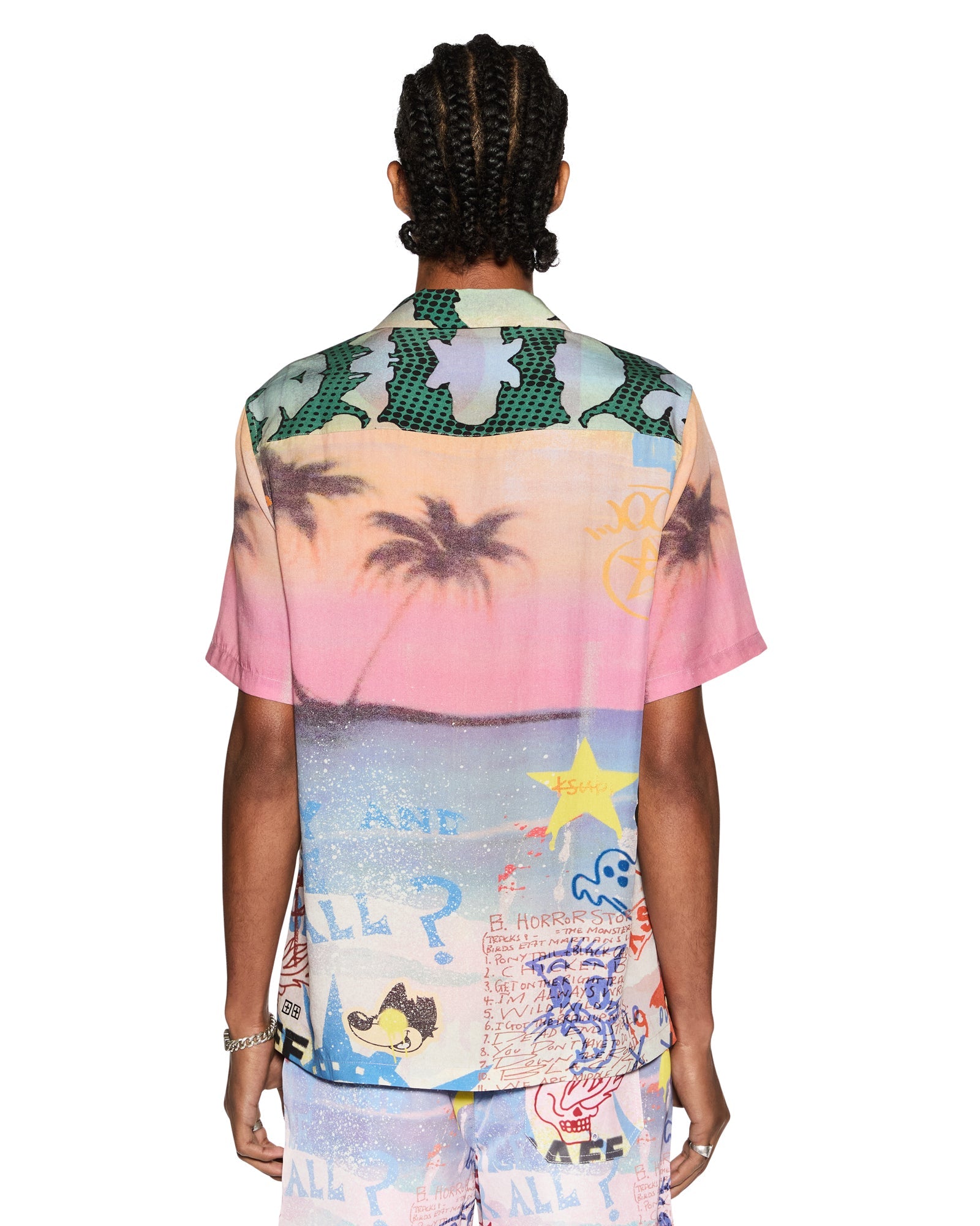 VANDALS RESORT SS SHIRT MULTI